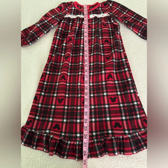 Holiday DISNEY & Friends girls micro fleece sleeping gown Micky Mouse designs - Picture 7 of 8